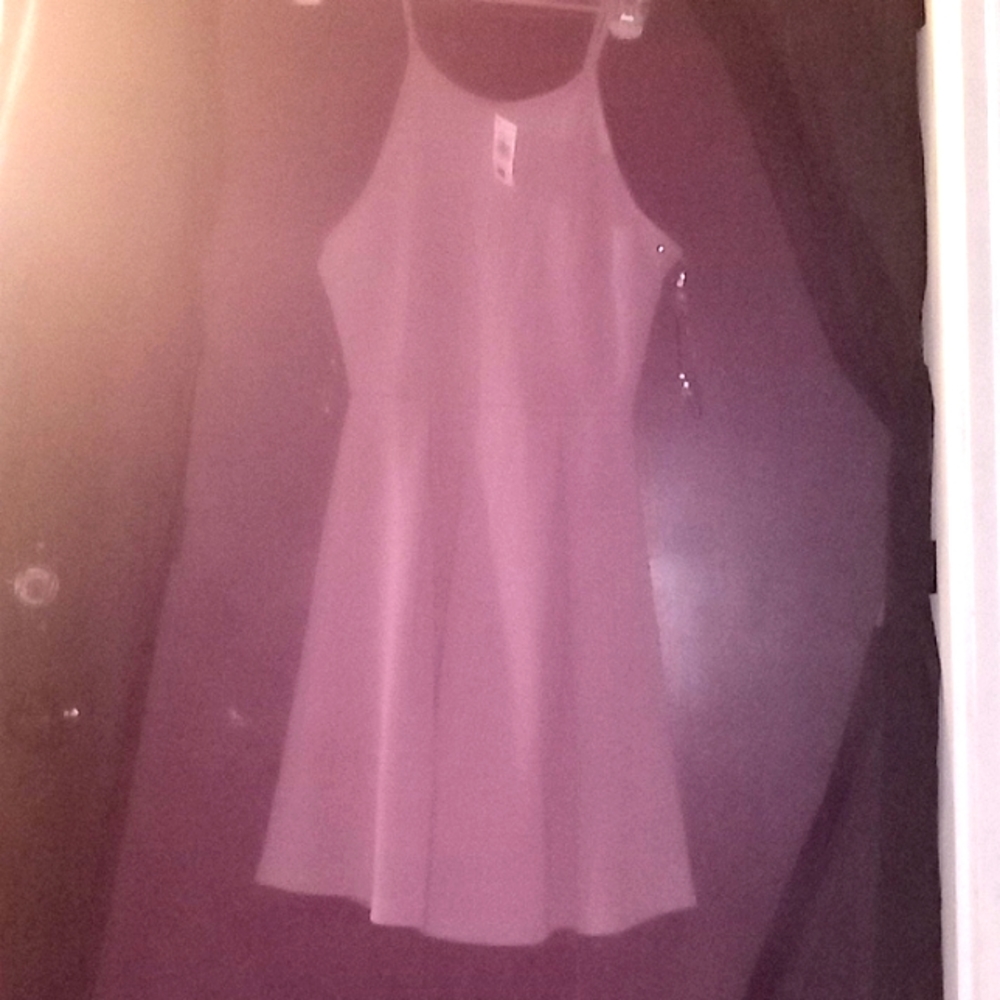 Pink knee high dress